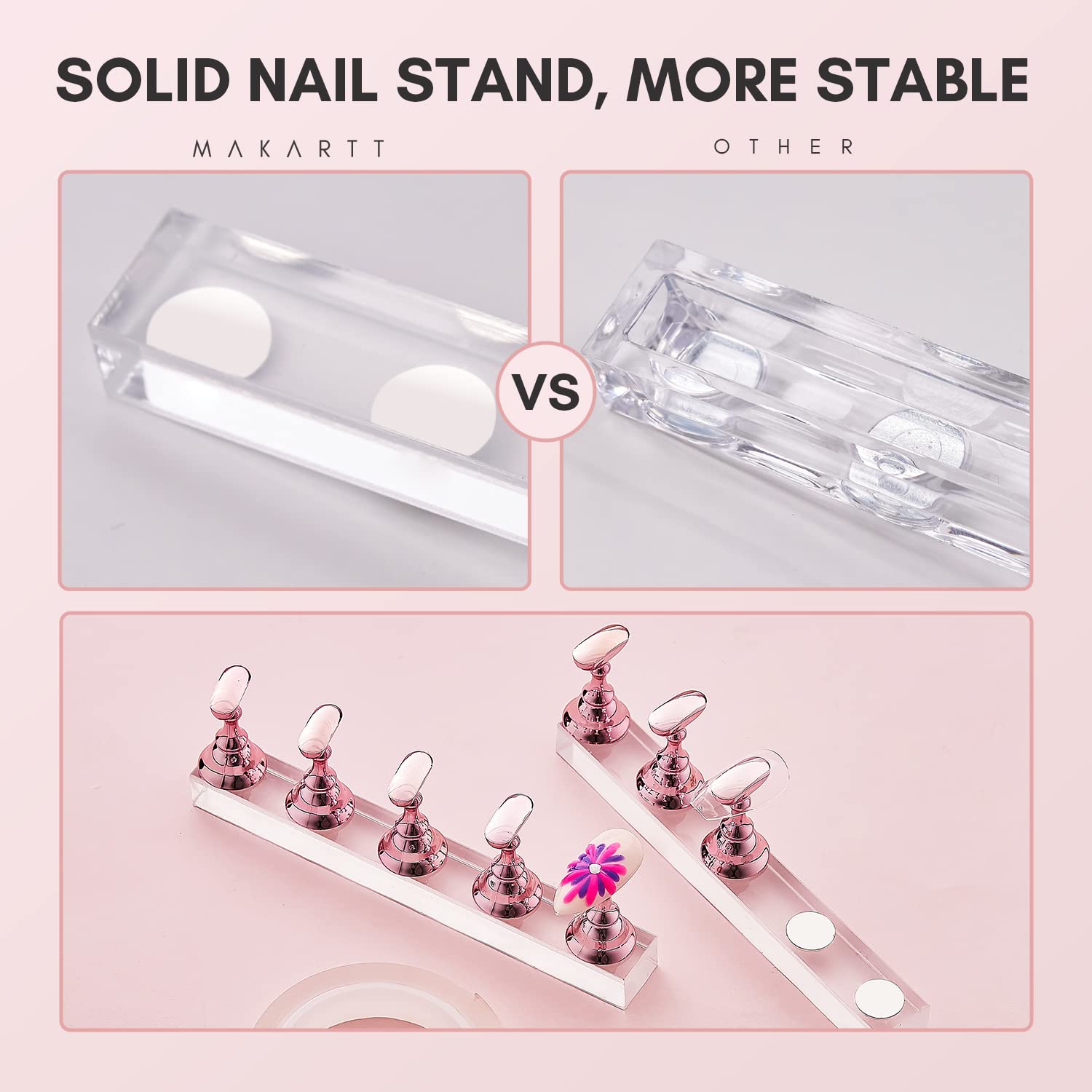 Nail Stand for Nails Art Display Practice
