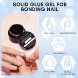 Solid Nail Gel Glue for Soft Gel Nail Tips - Kailane 15ml