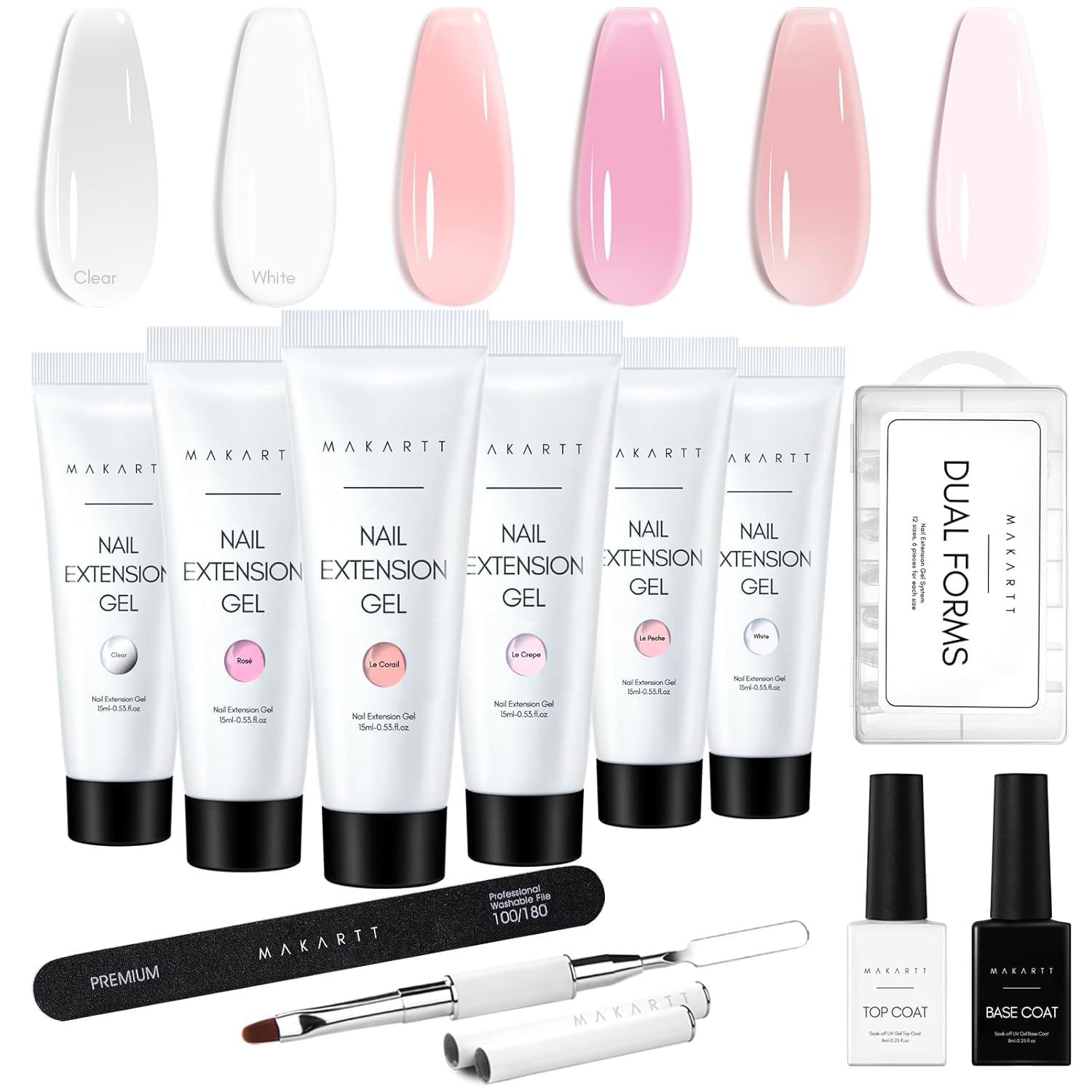 All-in-One Poly Gel Nail Extension Kit