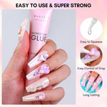 Nail Charms Rhinestone Glue Kit