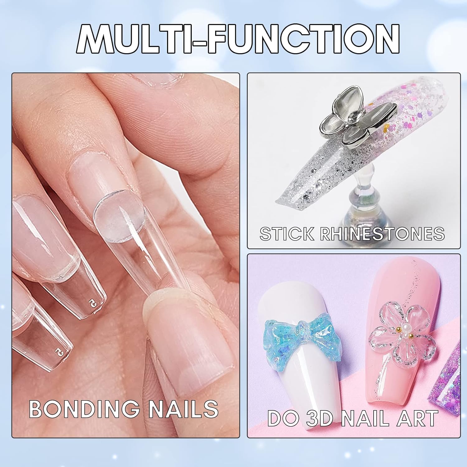 Dual Forms Gel Top Fake Nails For Extension Tips And Manicure Reusable Art  Materials From Qinjinqiu, $14.77 | DHgate.Com