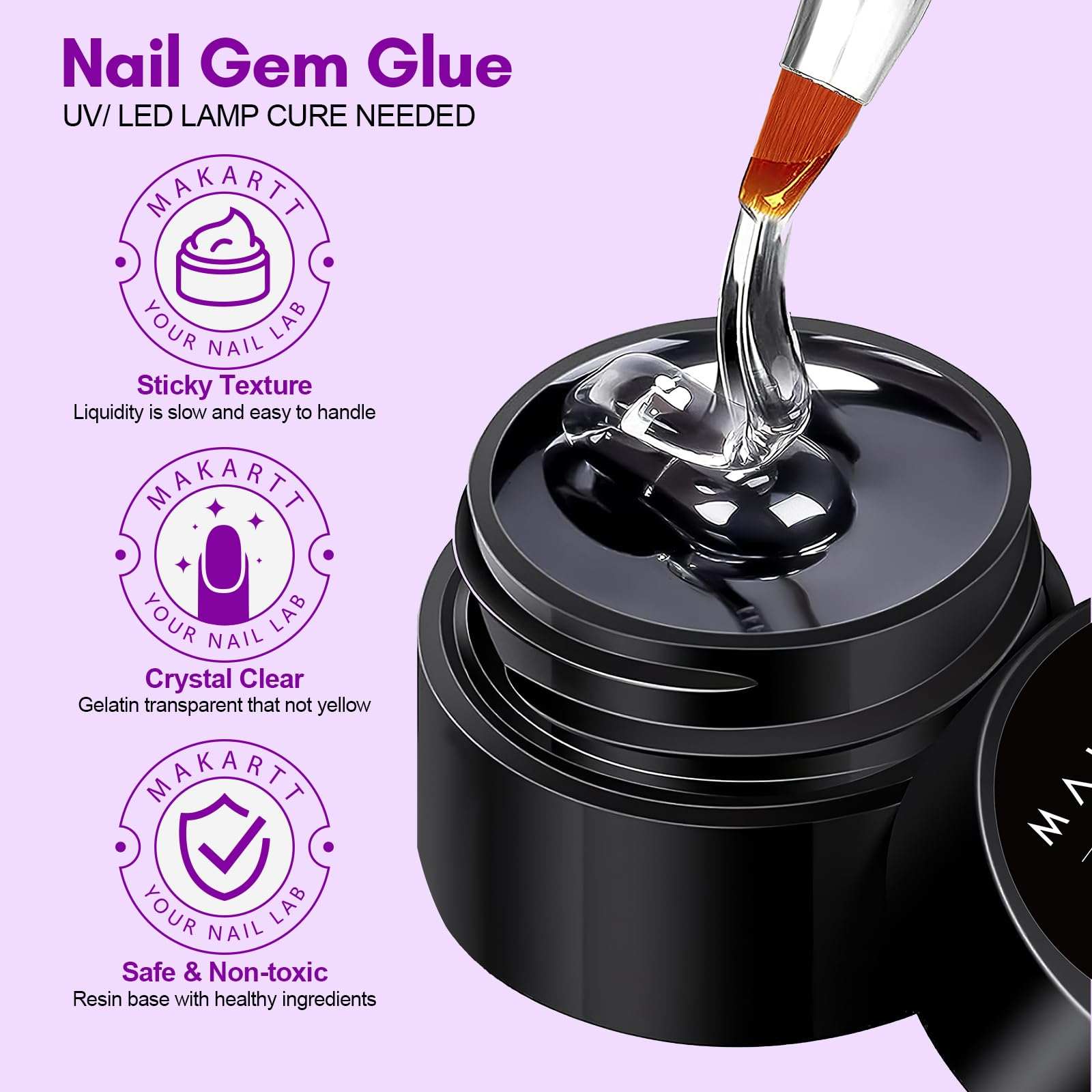 Rhinestone Glue for Nails