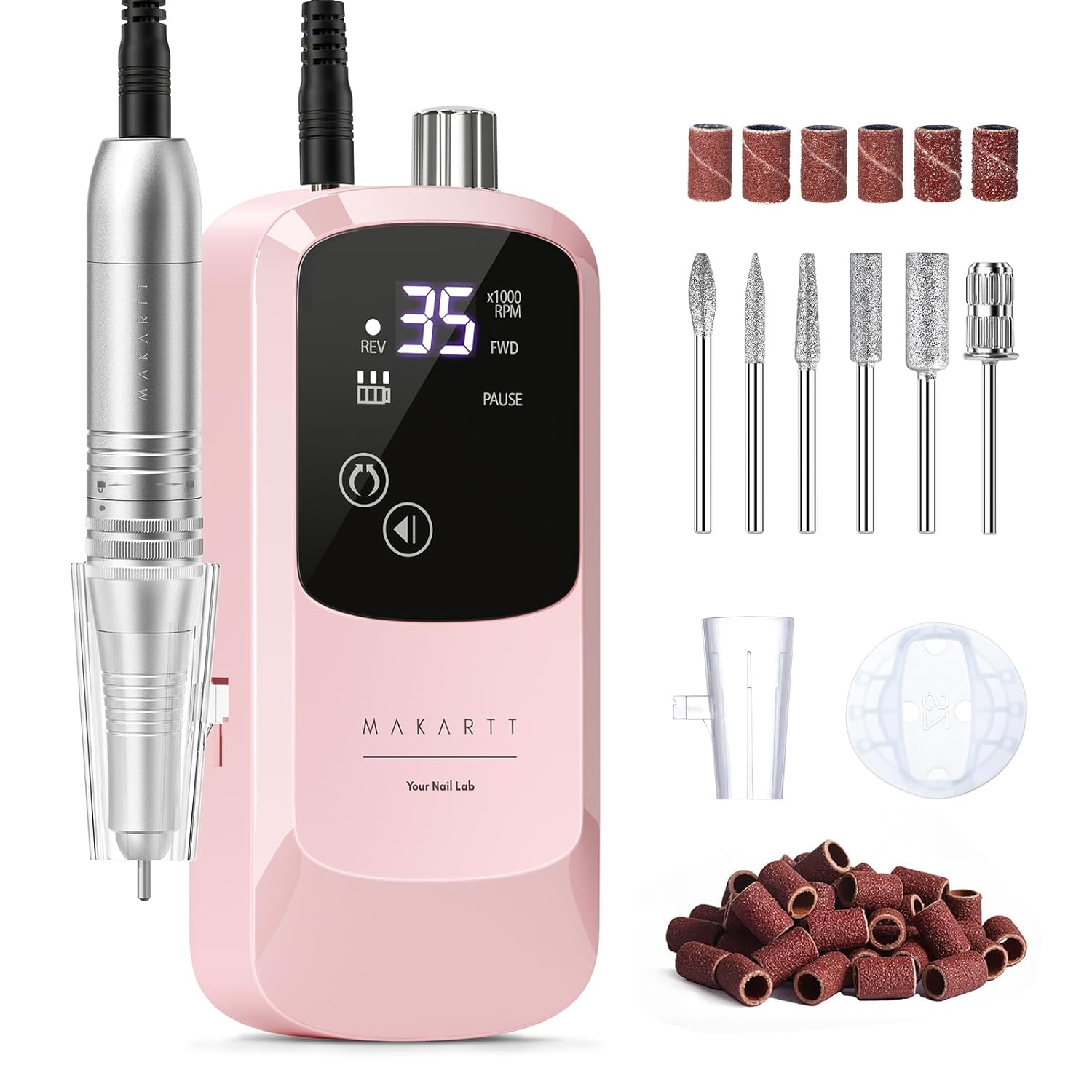 Rechargeable Electric Nail Drill-Hephaely