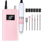 Rechargeable Nail Drill Electric Cordless Manicure Pedicure Power Tool