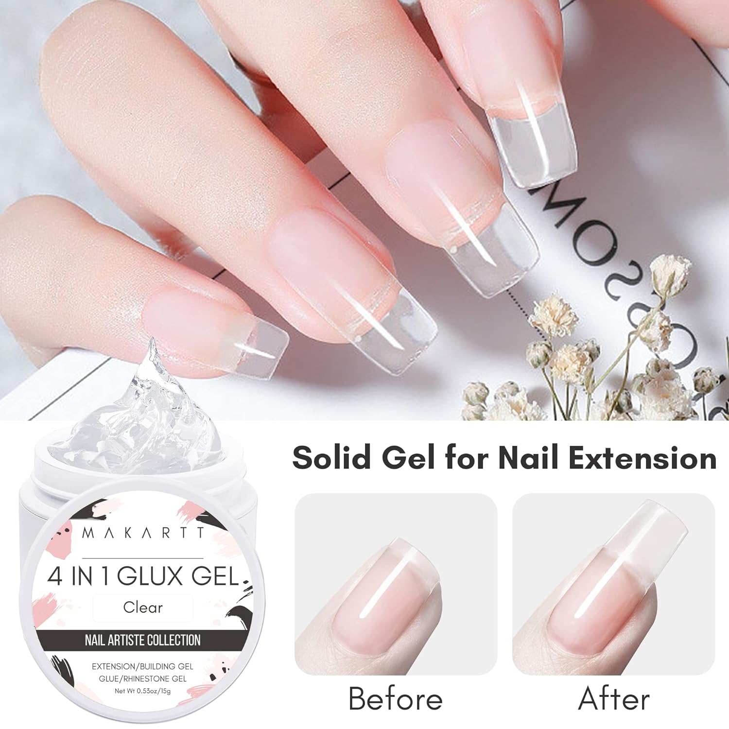 Nail Glue Gel for Nails Nail Stickers And Glue Nail Enhancement Quick Nail  Extension Set Acrylic Nail Set Gel Nail Kit Nail Generator Gel Nail