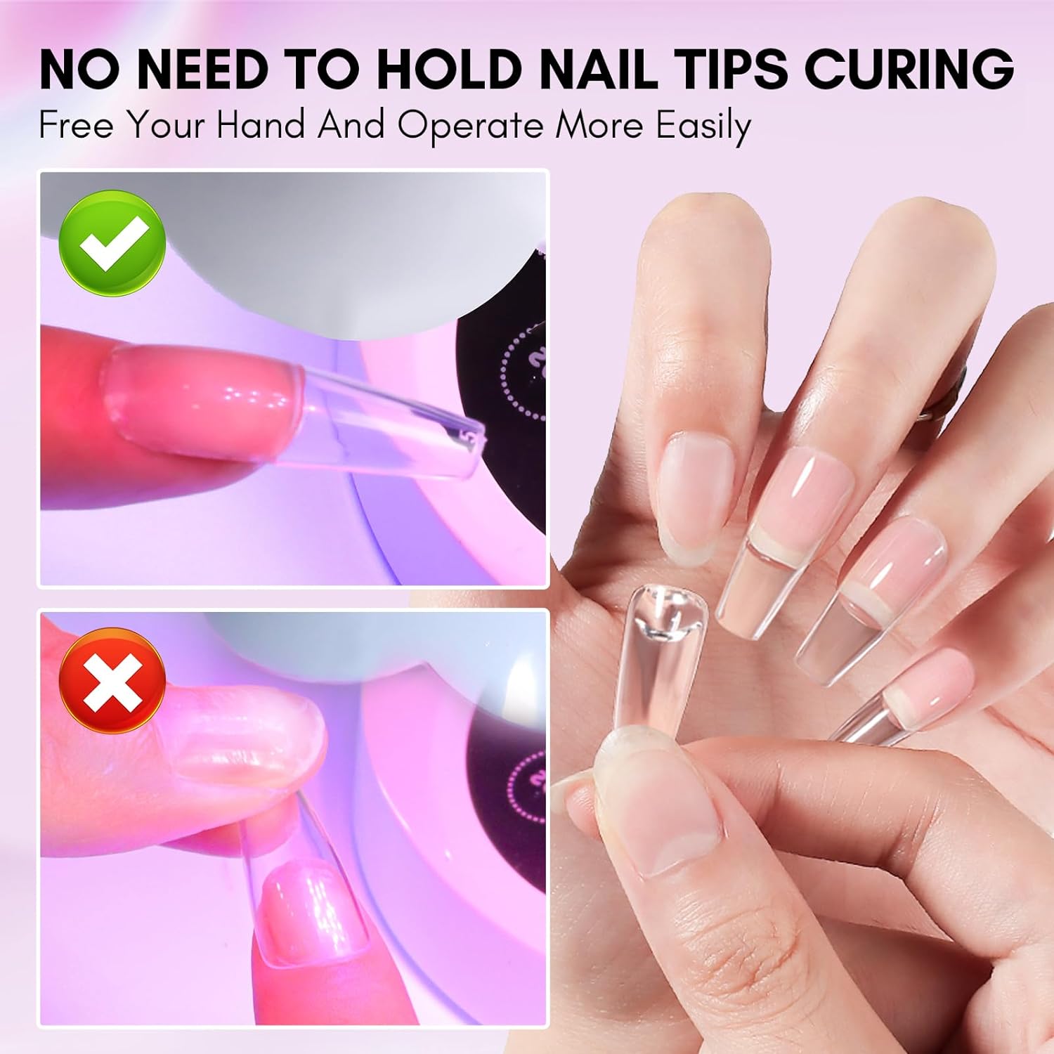 Solid Gel Nail Glue for Nail Tip