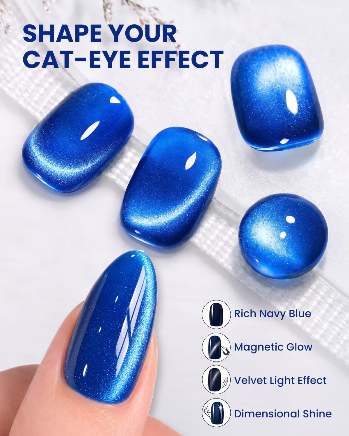 Hema-Free Cat Eye Gel Nail Polish