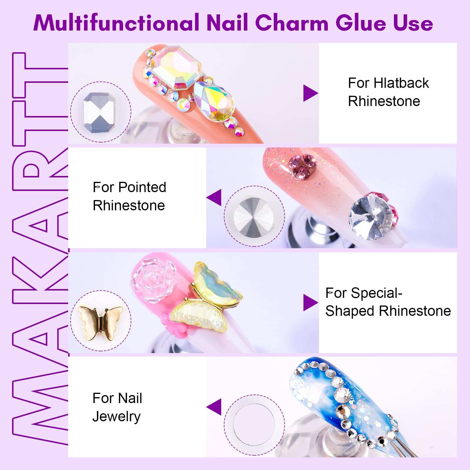 Rhinestone Glue for Nails