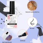 MakarttPeel Off Base Coat 15ML, UV Peelable Base Gel ❤【Make it Peelable Removal】- Makartt new gel base coat allows you to peel off your gel polish manicure without damage to the natural nail. No soaking required. It c