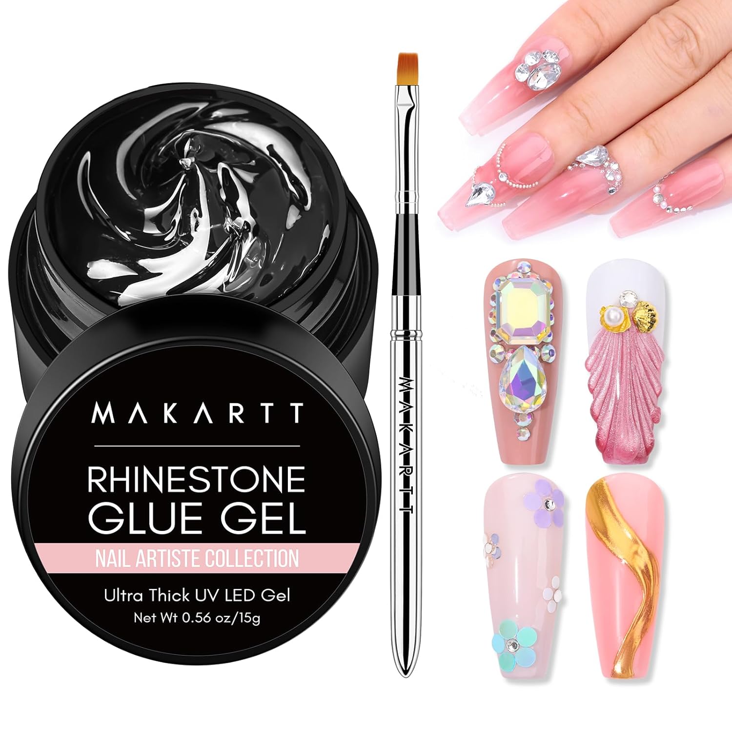 Nail Rhinestone Glue Gel