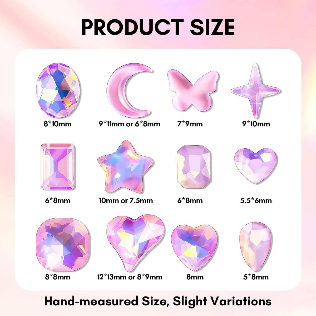 Nail Charms Rhinestone Glue Kit