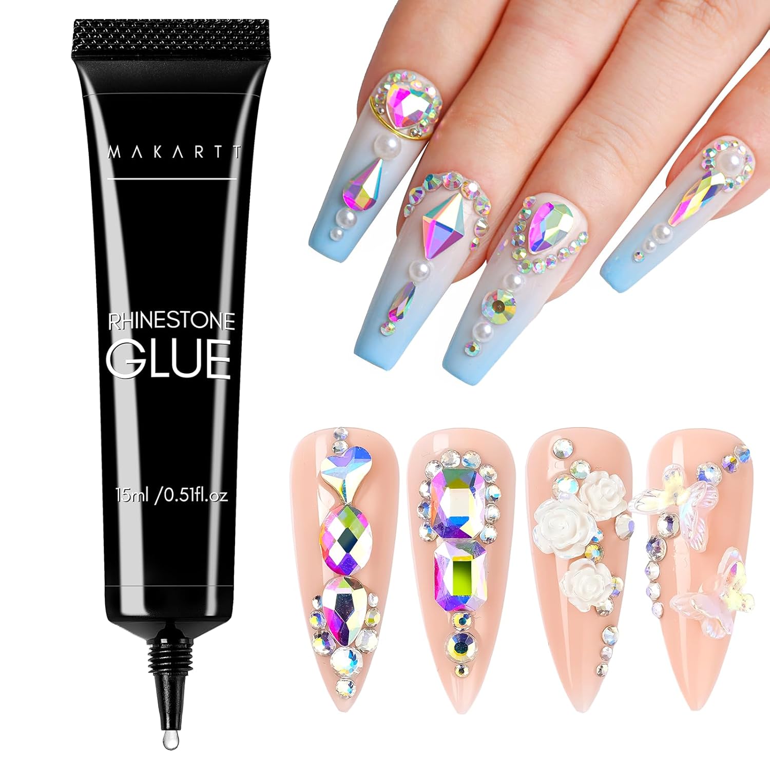 Nail Rhinestone Glue Gel