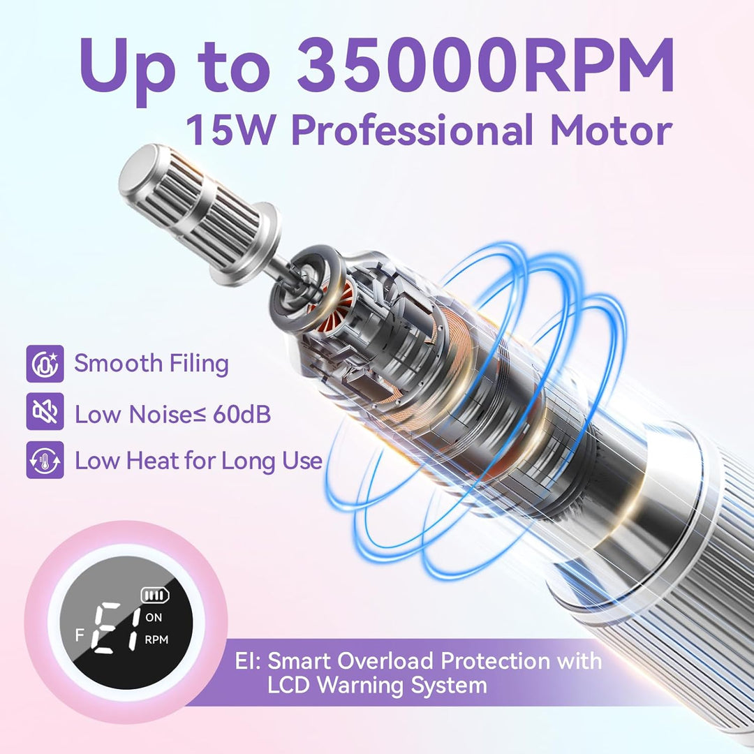 Yeeyan 35,000 RPM Electric Nail Machine