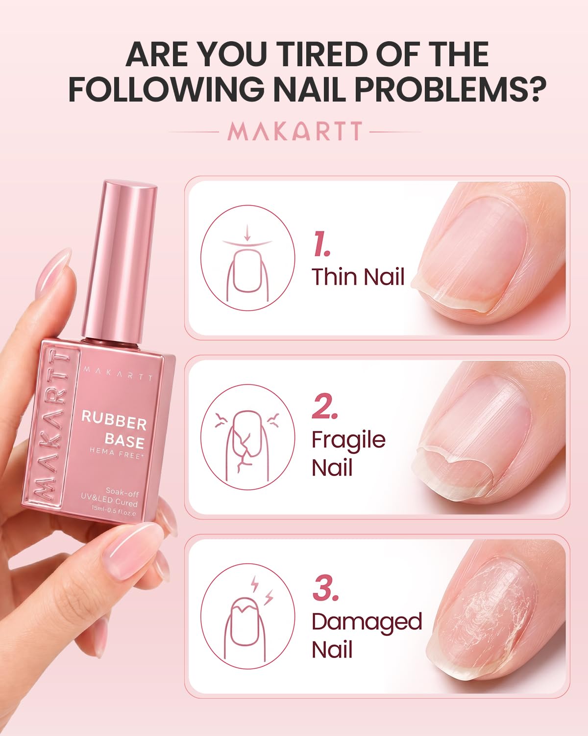 Hema-free Rubber Base Gel