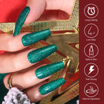 Iridescent Gel Nail Polish Soak Off UV Gel Set for Nail Art Salon Home