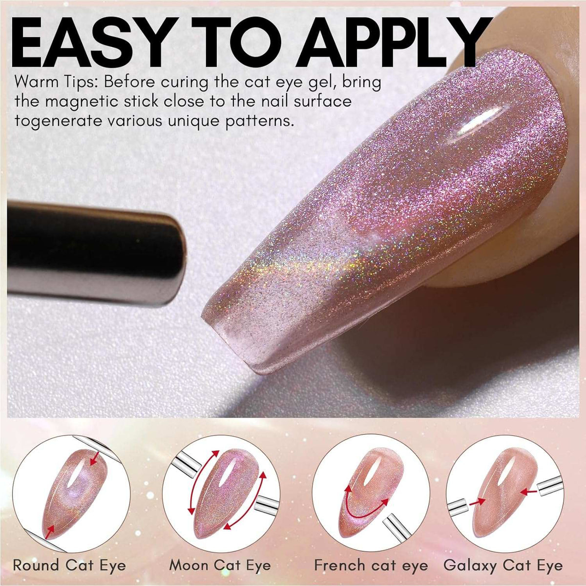 Cat Eye Gel Nail Polish