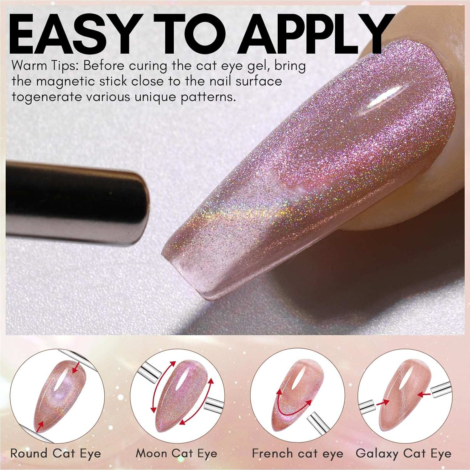 Cat Eye Gel Nail Polish