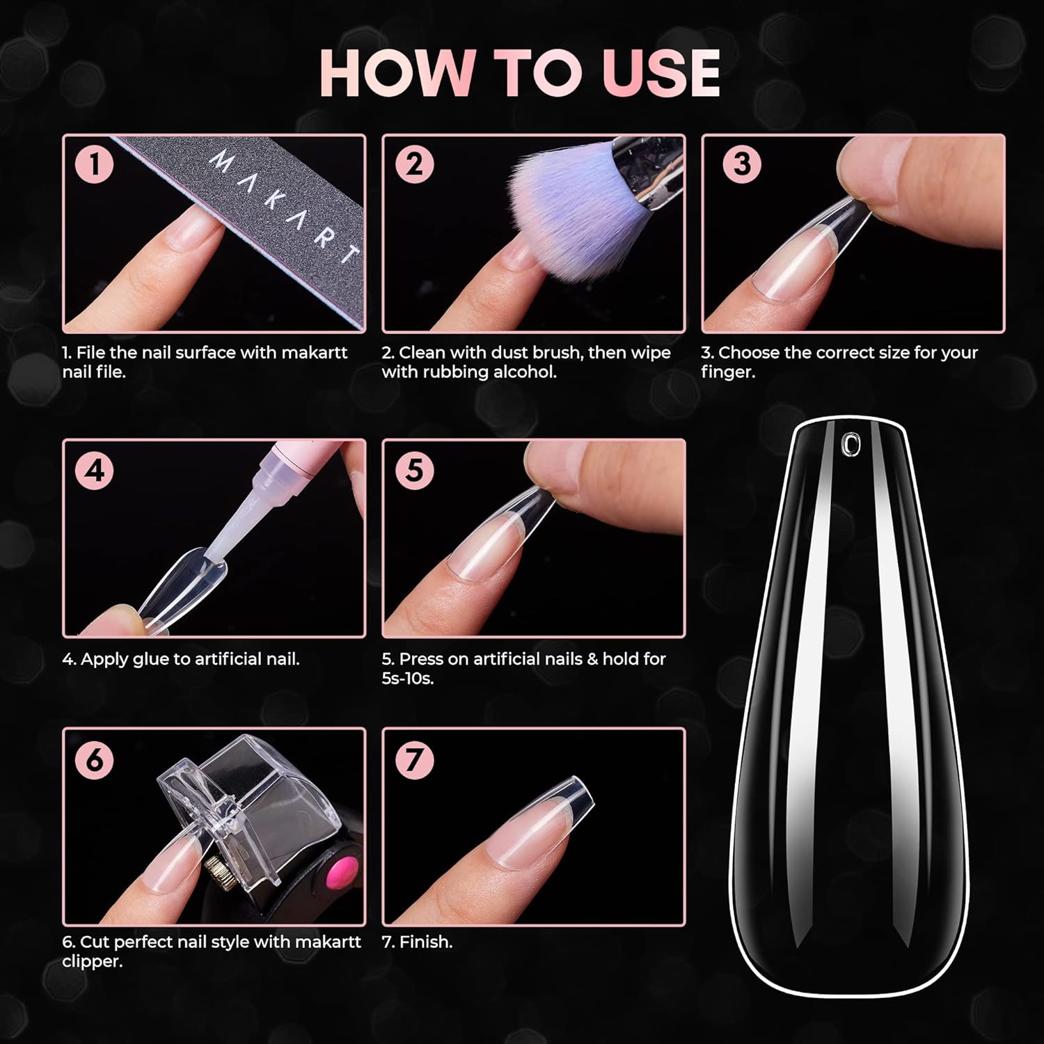 Solid glue is the key Why are my nails so strong and have no bubbles!W, Solid Nail Glue