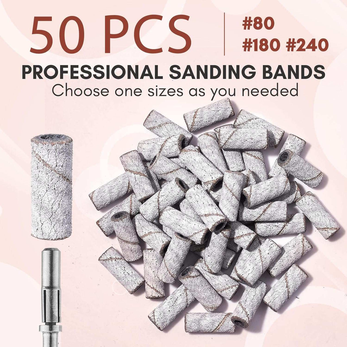 Sanding Bands for Nail Drill