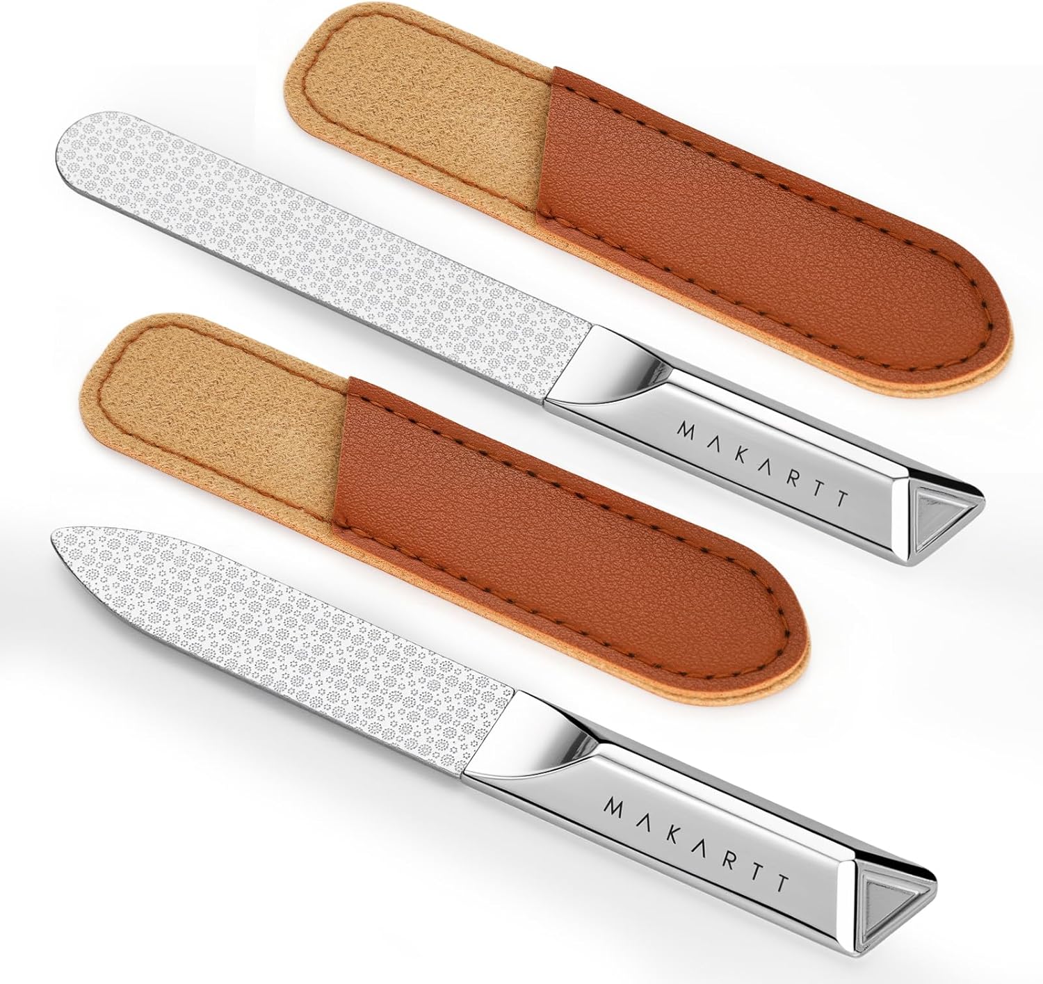 Metal Nail File 2 Pcs Set