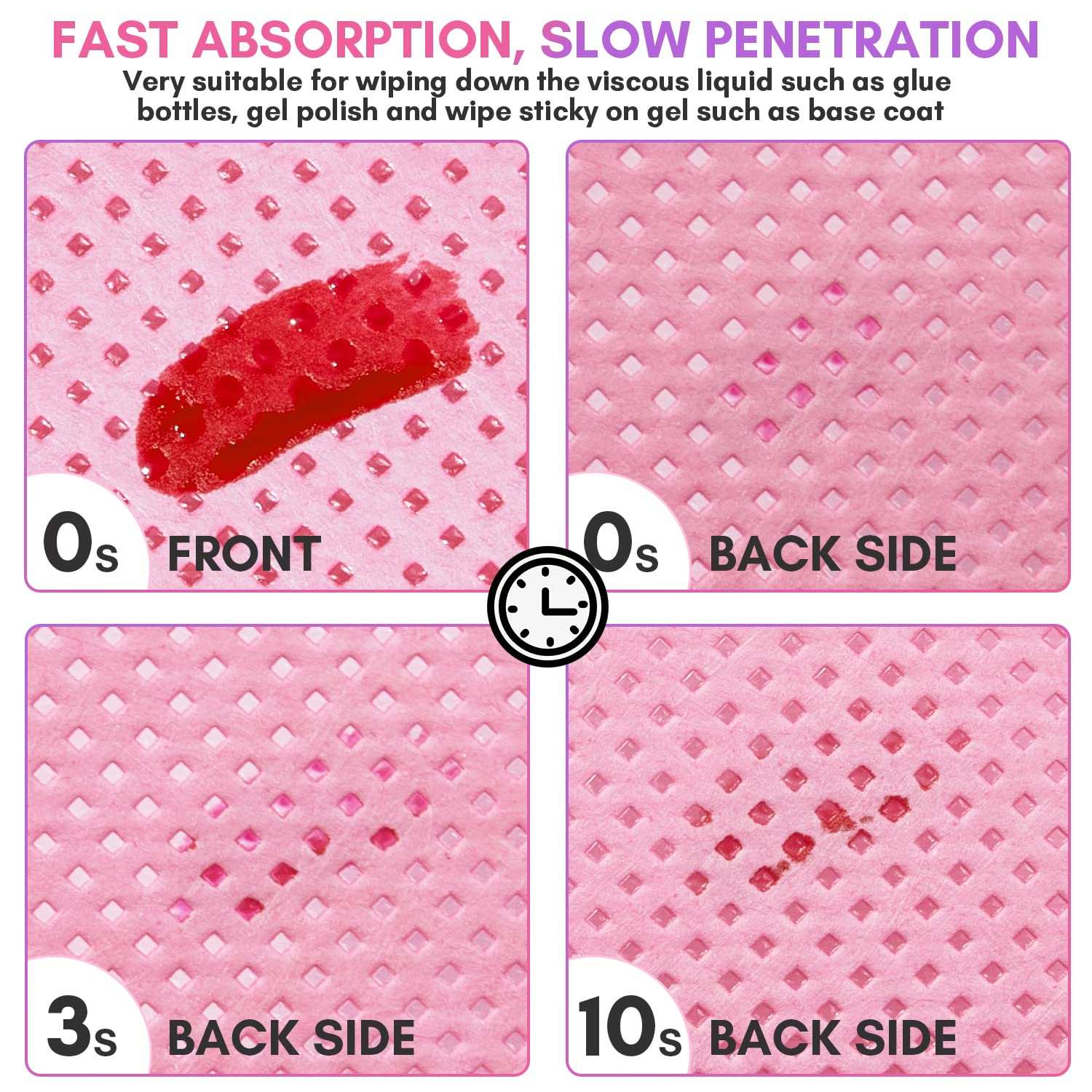 Lint-Free Nail Wipes