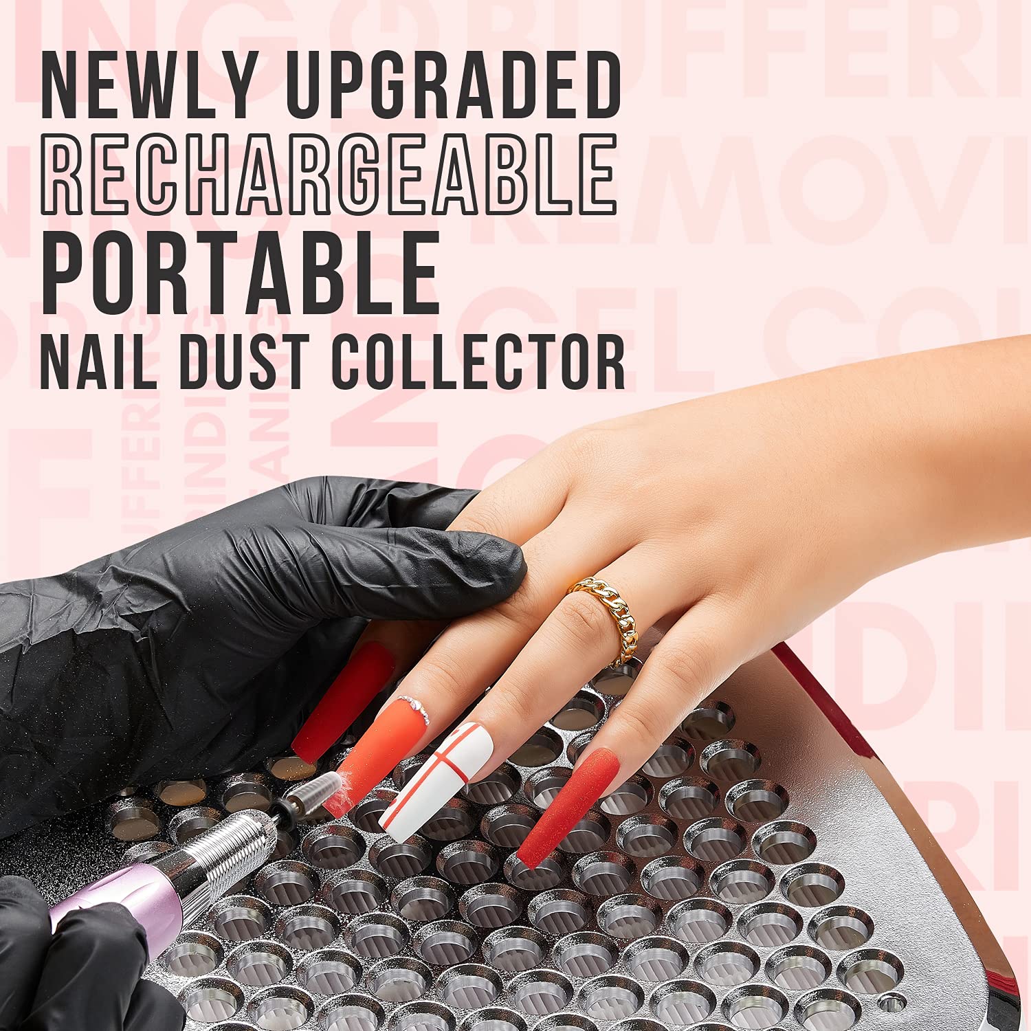 Nail Dust Collector 40w Dust Collector for Nails Adjustable Suction Nail  Vacuum Dust Collector Nail Fan Dust Collector for Acrylic Nails Perfect for  Salon Home Use