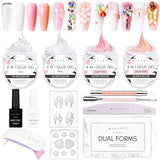 Solid Gel Builder Kit, All in One Hard Gel Nail Extension