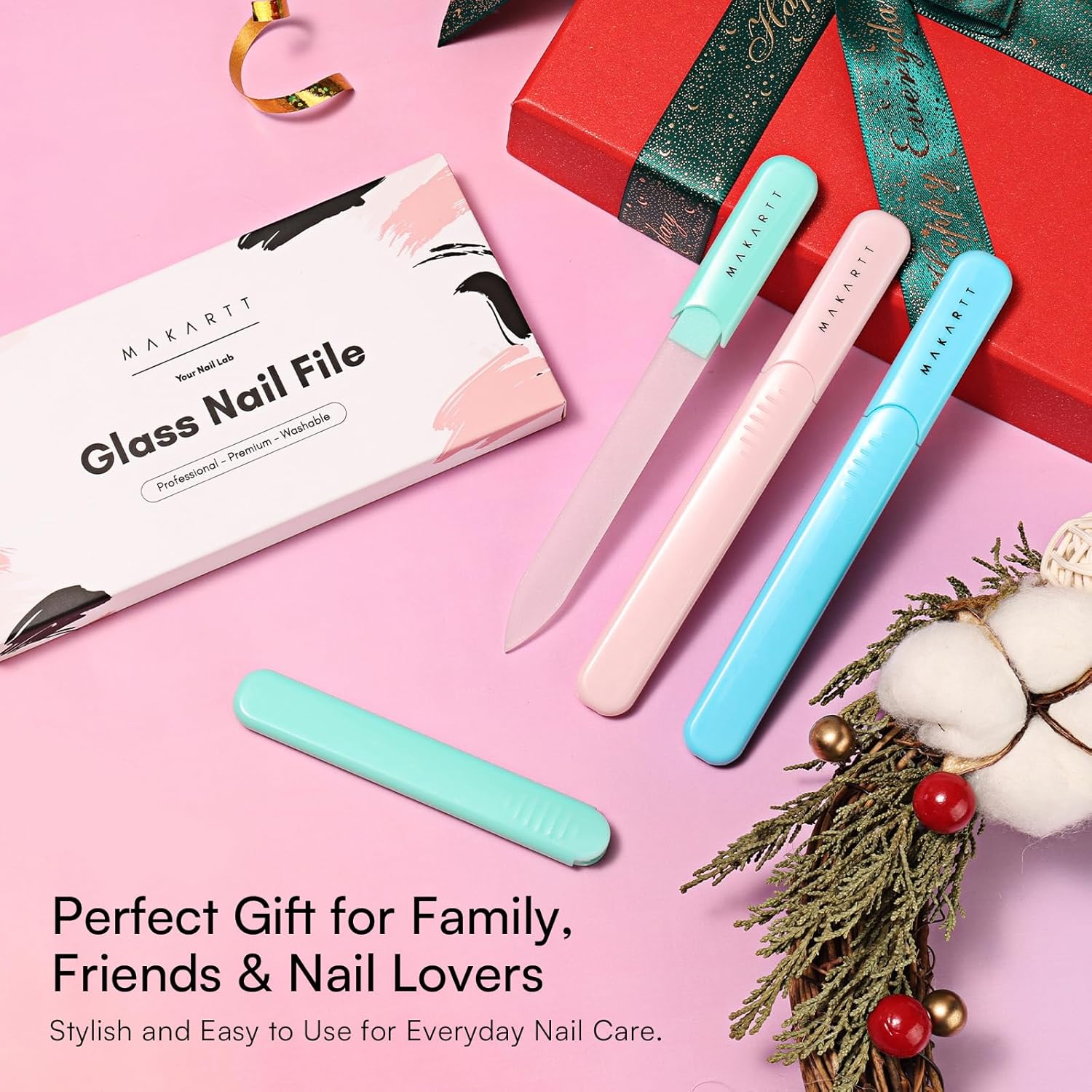 Glass Nail Files 3 Pcs Set