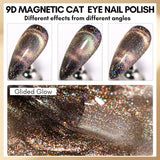 Glided Glow, 10ML Cat Eye Gel Nail Polish
