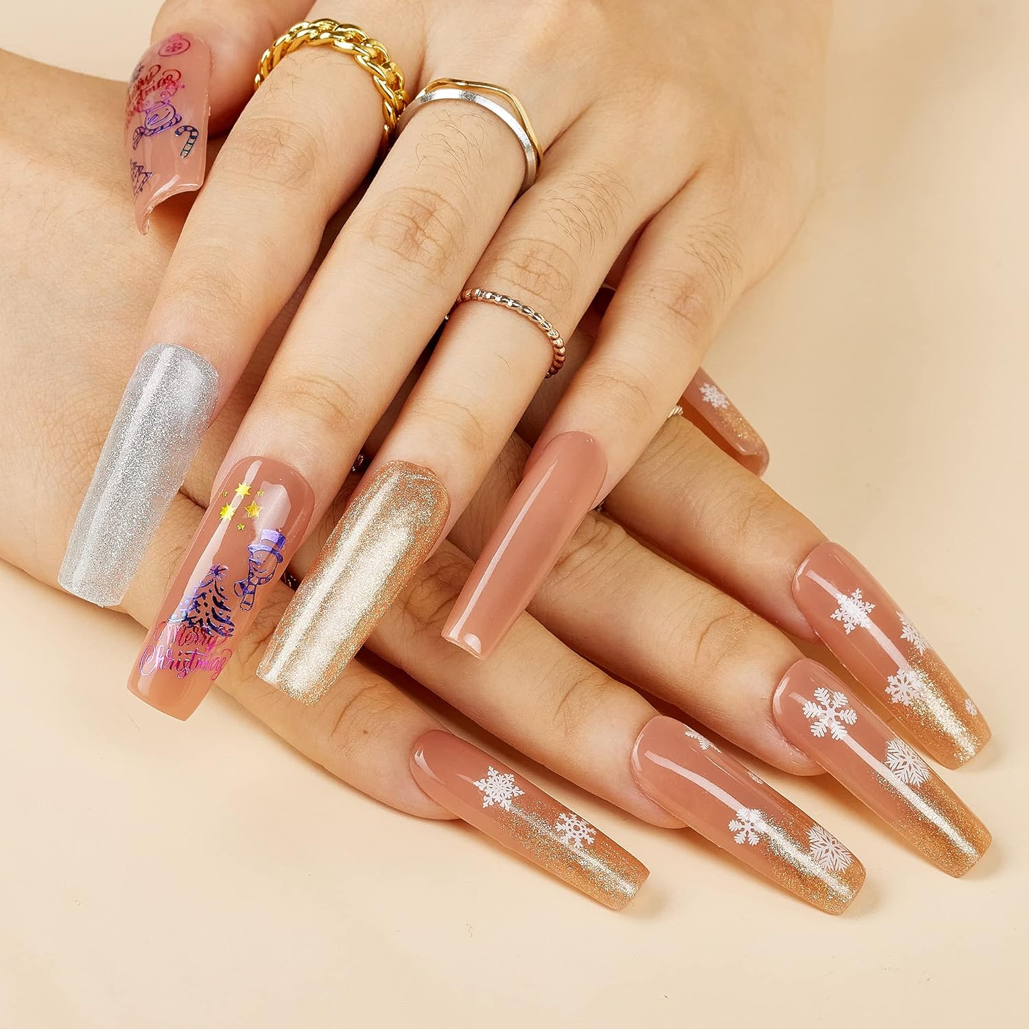 Caramel Swirl Collections Poly Gel Nail Kit