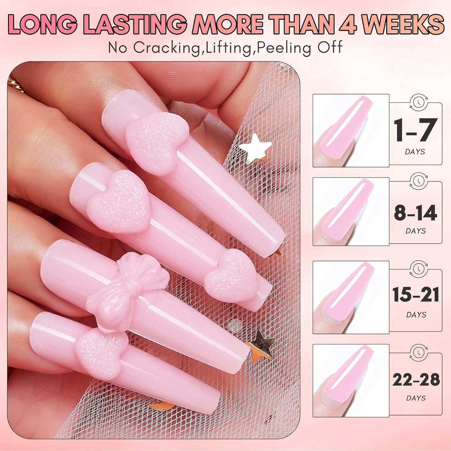 5ML Solid Nail Gel Glue for Soft Gel Nail Tips Clear Acrylic Fake Tips  Solid Gel Press On Poly Builder Gel UV Light Cured Streng - AliExpress