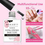 Extra Strong Base Coat and Hard Gel Top Coat Combo Set