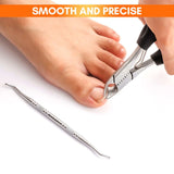 Ingrown Toenail Clippers with Nail Lifter Seniors Stainless Steel