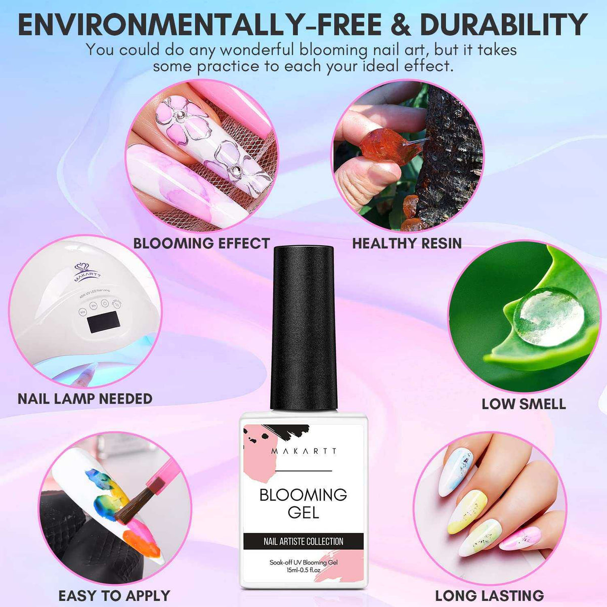 blooming gel nail polish