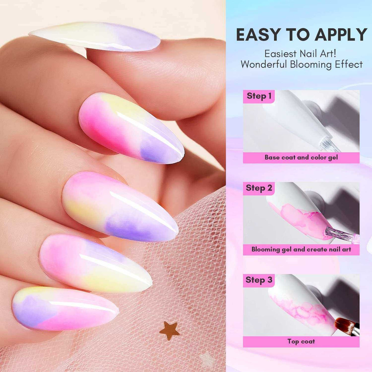 blooming gel nail polish