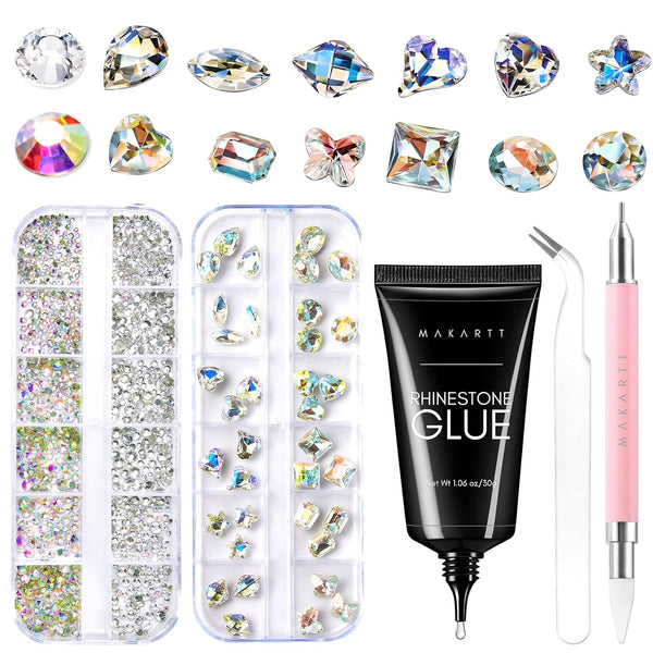 Artisan Nail Jewelry Glue Gel  Strong Adhesive Bonds Rhinestones, Charms,  Gems & More