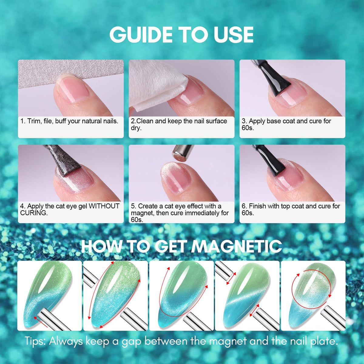 Cat Eye Gel Nail Polish