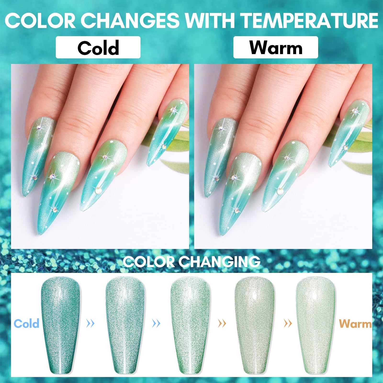 Cat Eye Gel Nail Polish