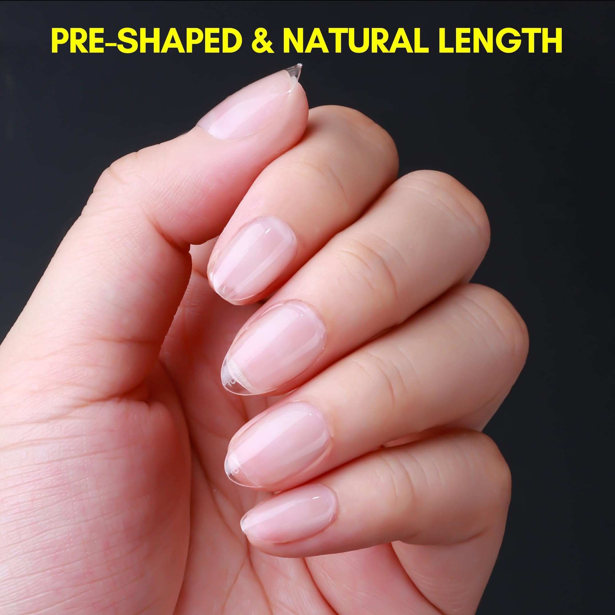 Short Almond Nail Tips