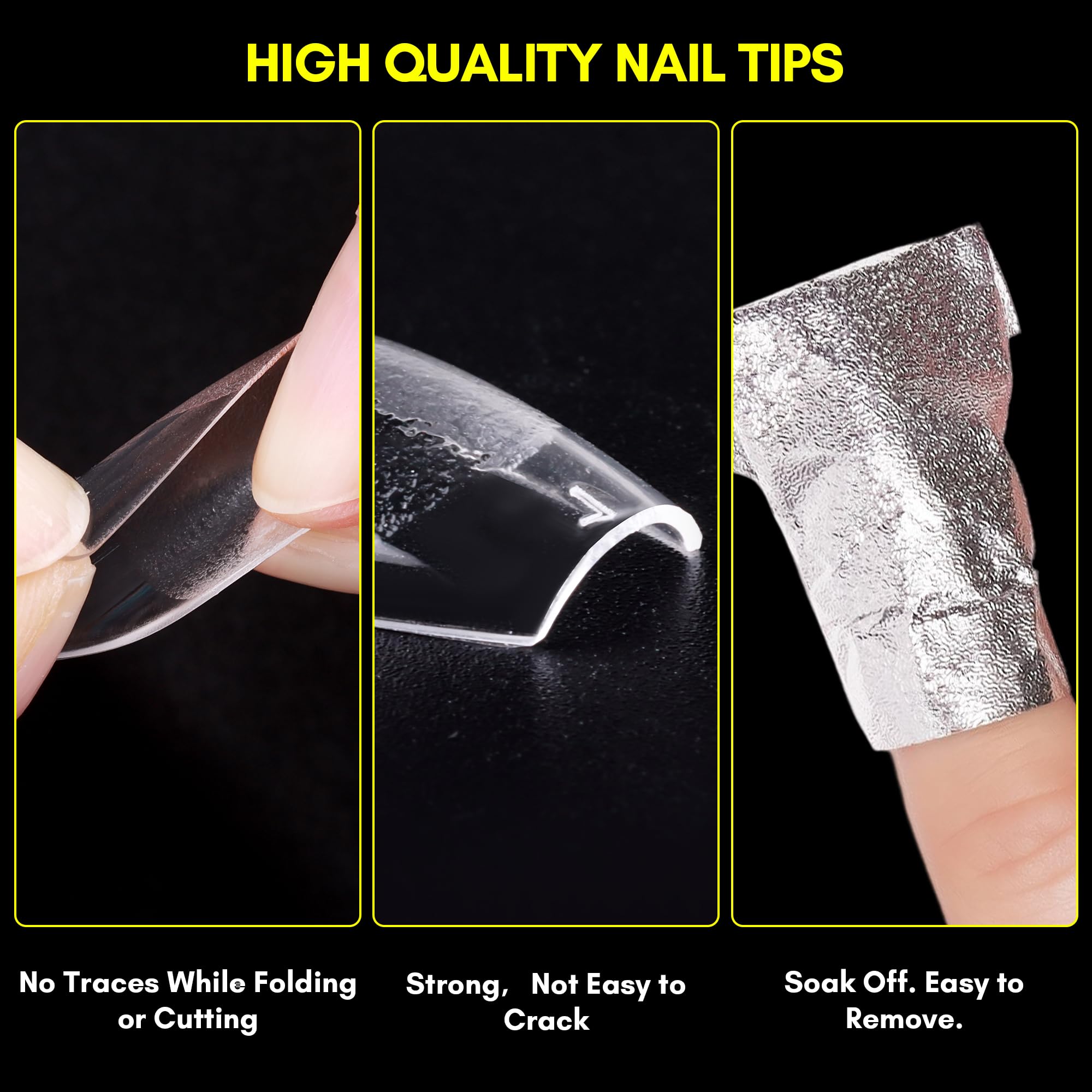 Extra Short Coffin Nail Tips