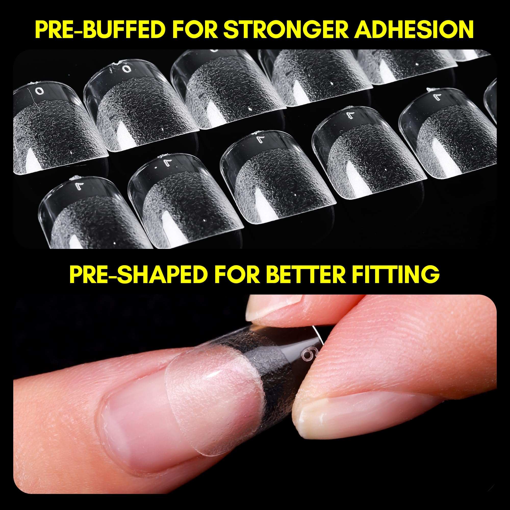 Extra Short Square Nail Tips