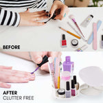 MakarttNail Stand Hand Rest for Nails Manicure
 ✔️Multi-angle Hand, Foot &amp; Nail Tools: Nail polish holder can be easily moved to different directions adjust the nail polish the angle. With the slots inside G