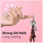 French Manicure Kit Poly Nail Gel Builder Nail Kit Nude Neutral Classic