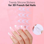 French Manicure Kit Poly Nail Gel Builder Nail Kit Nude Neutral Classic