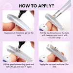 Nail Charms Glue Gel Kit