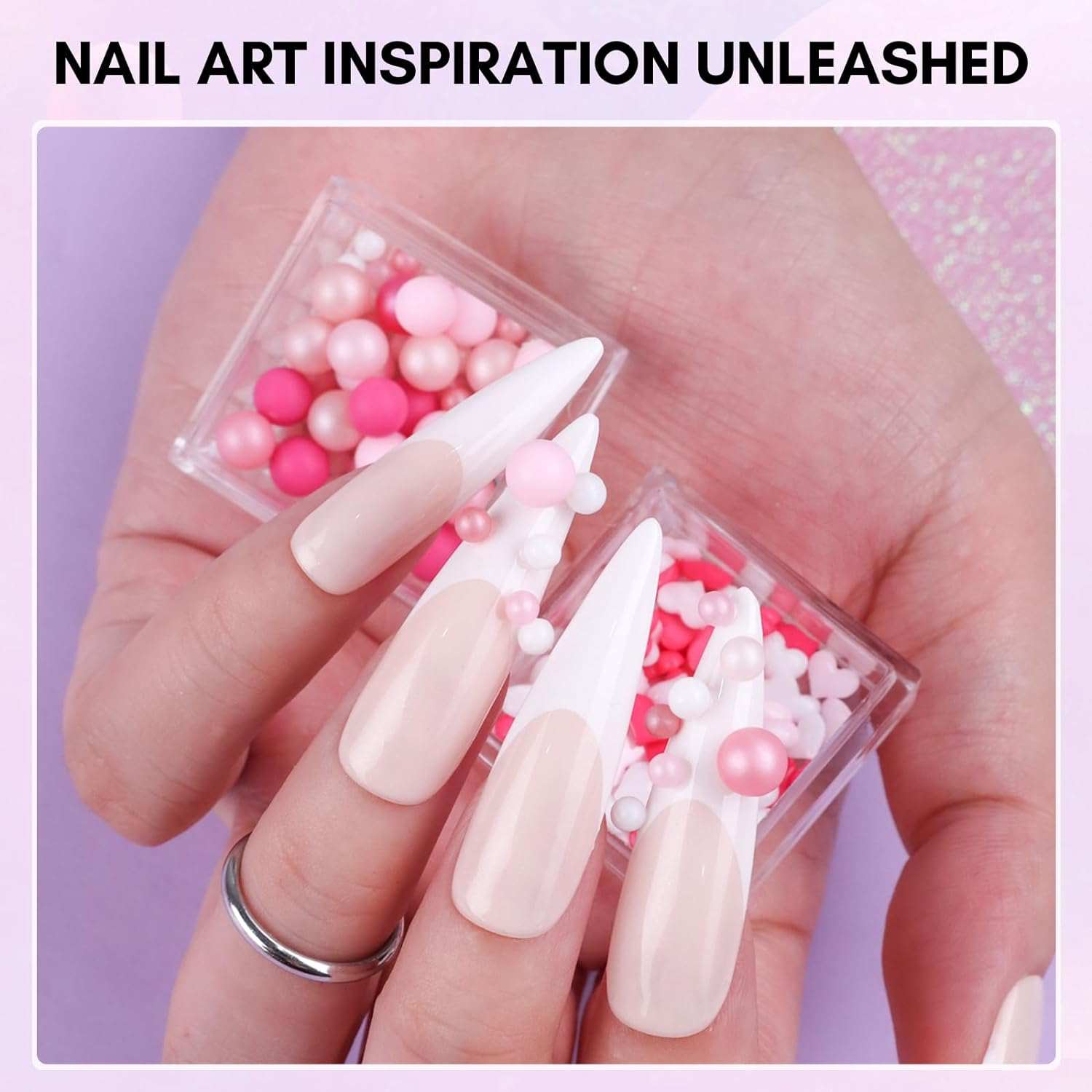 Nail Charms Glue Gel Kit