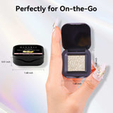 Gold Fairy Aurora Powder No Wipe UV Sculpting Gel for Nail Art, 5g