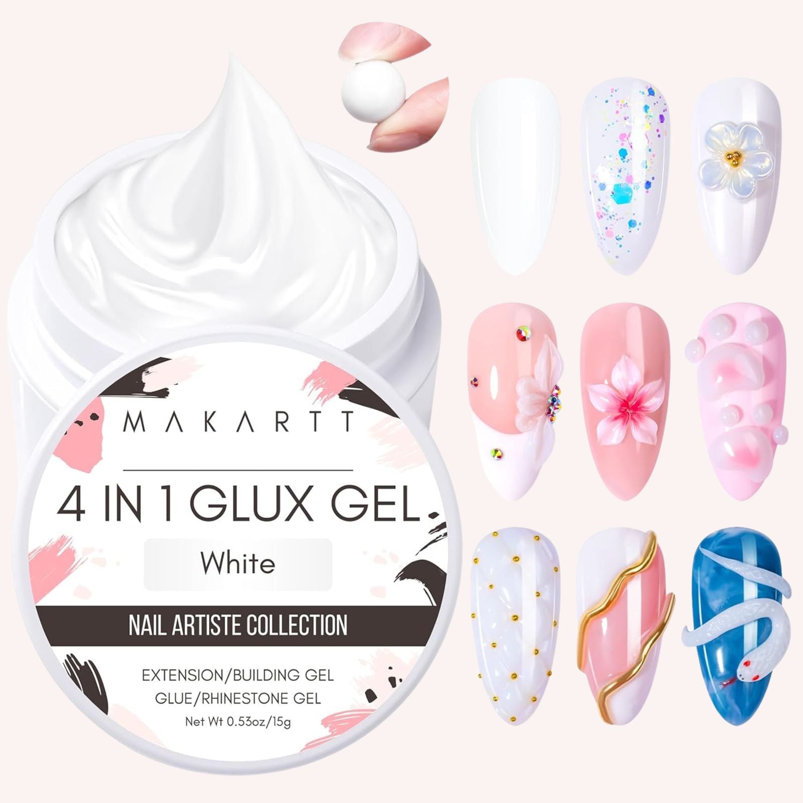4-in-1 Solid Builder Nail Gel