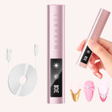 Handheld UV Nail Lamp with Painless Mode