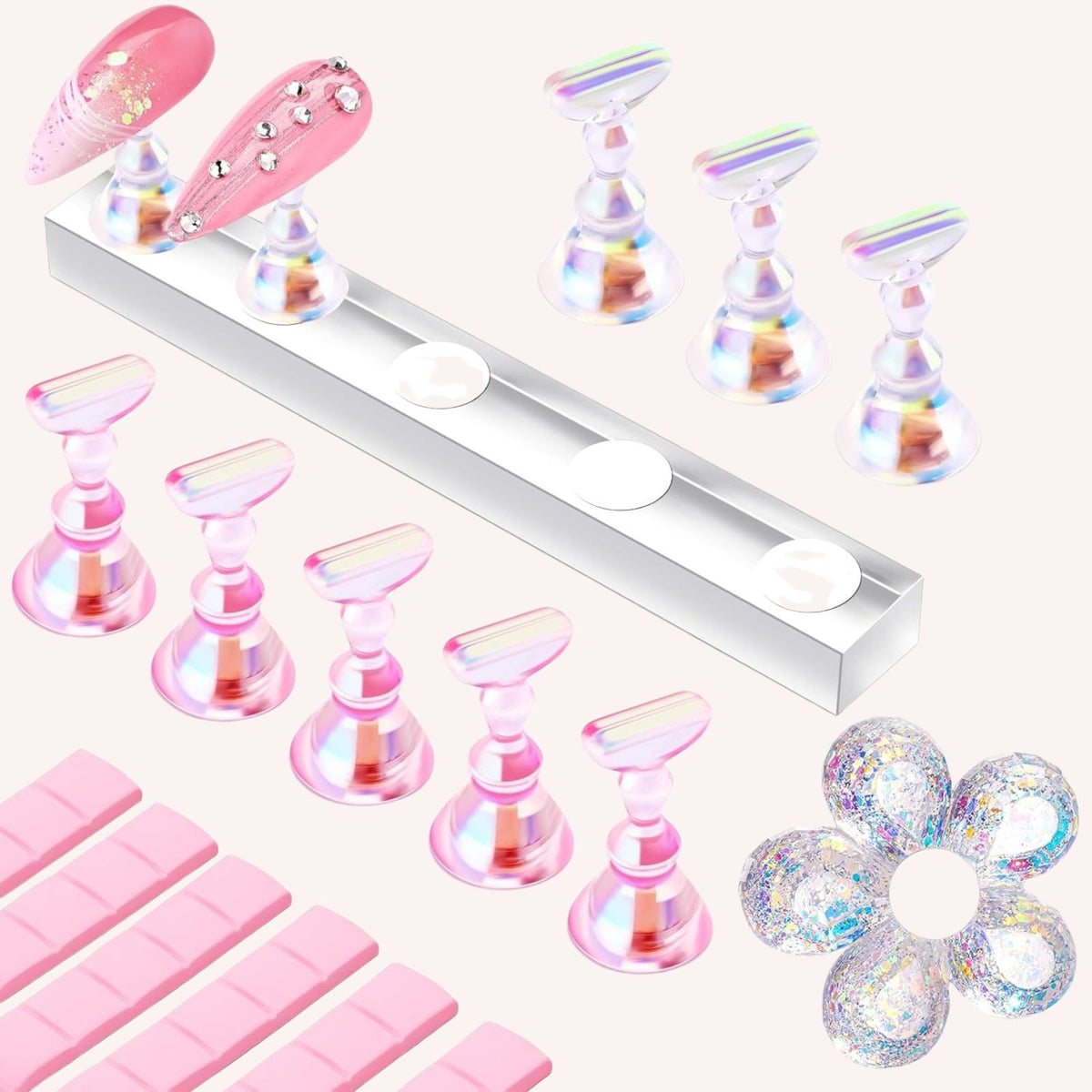 Nail Stand for Nail Art Practice & Display